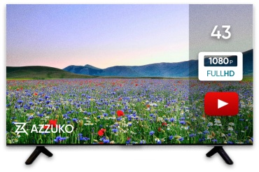 AZZUKO 43UP55 109 см черный