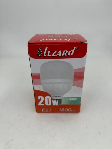 Lezard 20W E27, светодиодная, холодный белый