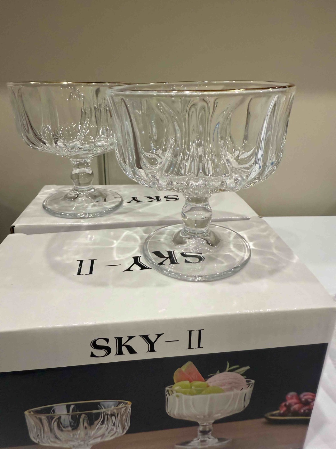 Креманка 30435788_974075138 круглая 2 шт, стекло