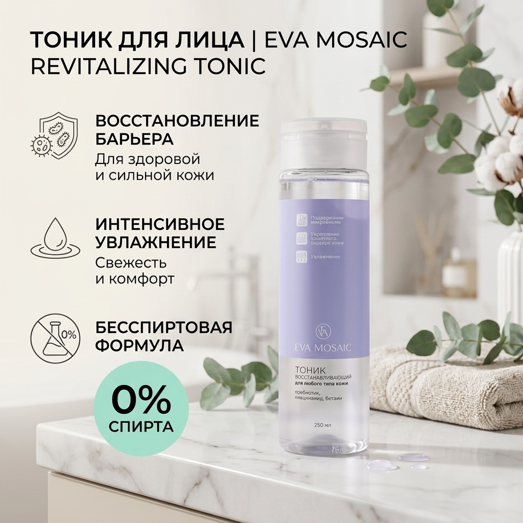 EVA MOSAIC тоник Revitalizing Tonic 250 мл
