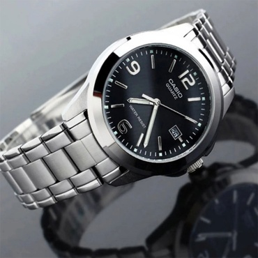 Кварцевые CASIO MTP-1215A-1ADF нержавеющая сталь