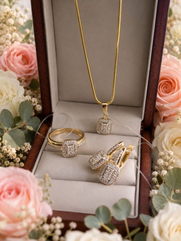 DARI GOLD 689532 вес 11.5 г золото, фианит
