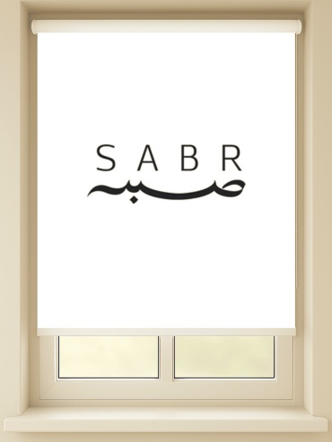 LuxPrint Рулонные шторы с фотопечатью SABR белый 180x190 см