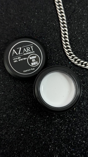 Azart Professional гель Гель для выкладного френча White 15 мл
