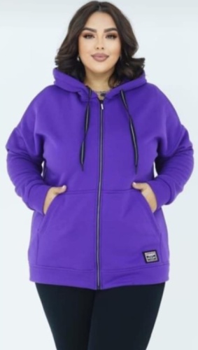 Спортивный костюм Kanykei Fashion черный, фиолетовый