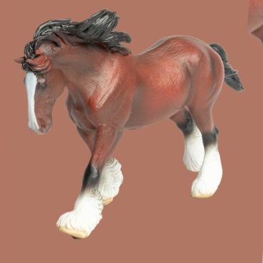 Collecta Клейдесдальский тяжеловоз 12.4 см 1 шт