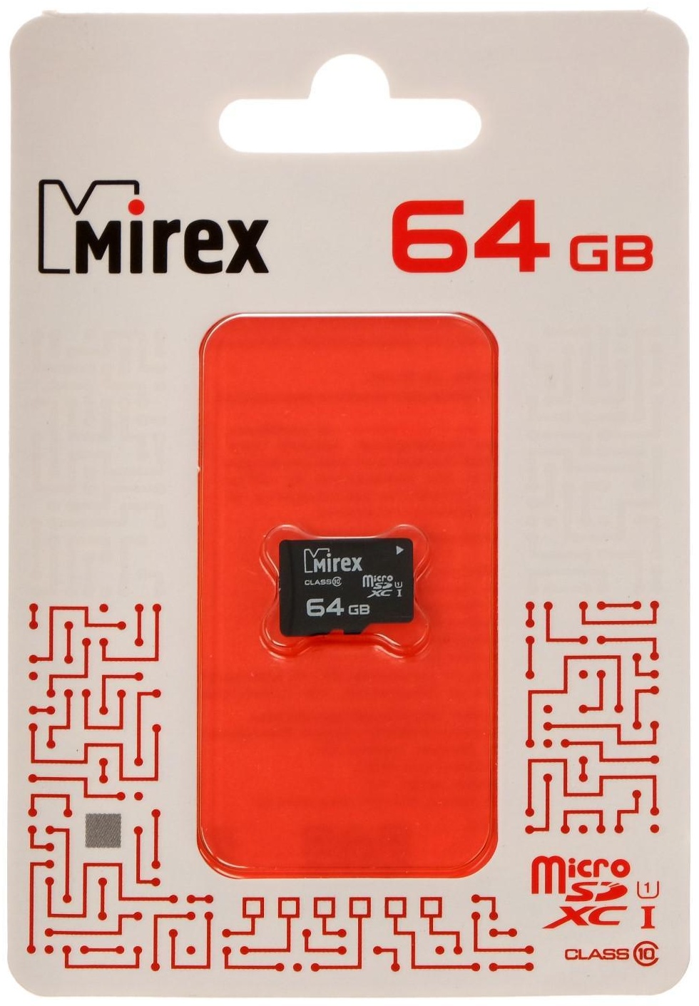 Карта памяти Mirex 462001055289 64 Гб