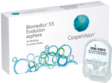 Контактные линзы CooperVision Biomedics 55 -7 кривизна 8.6 на месяц 1 шт
