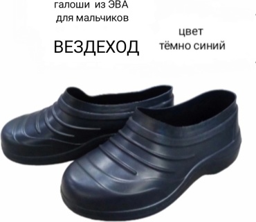 Галоши Вездеход синий