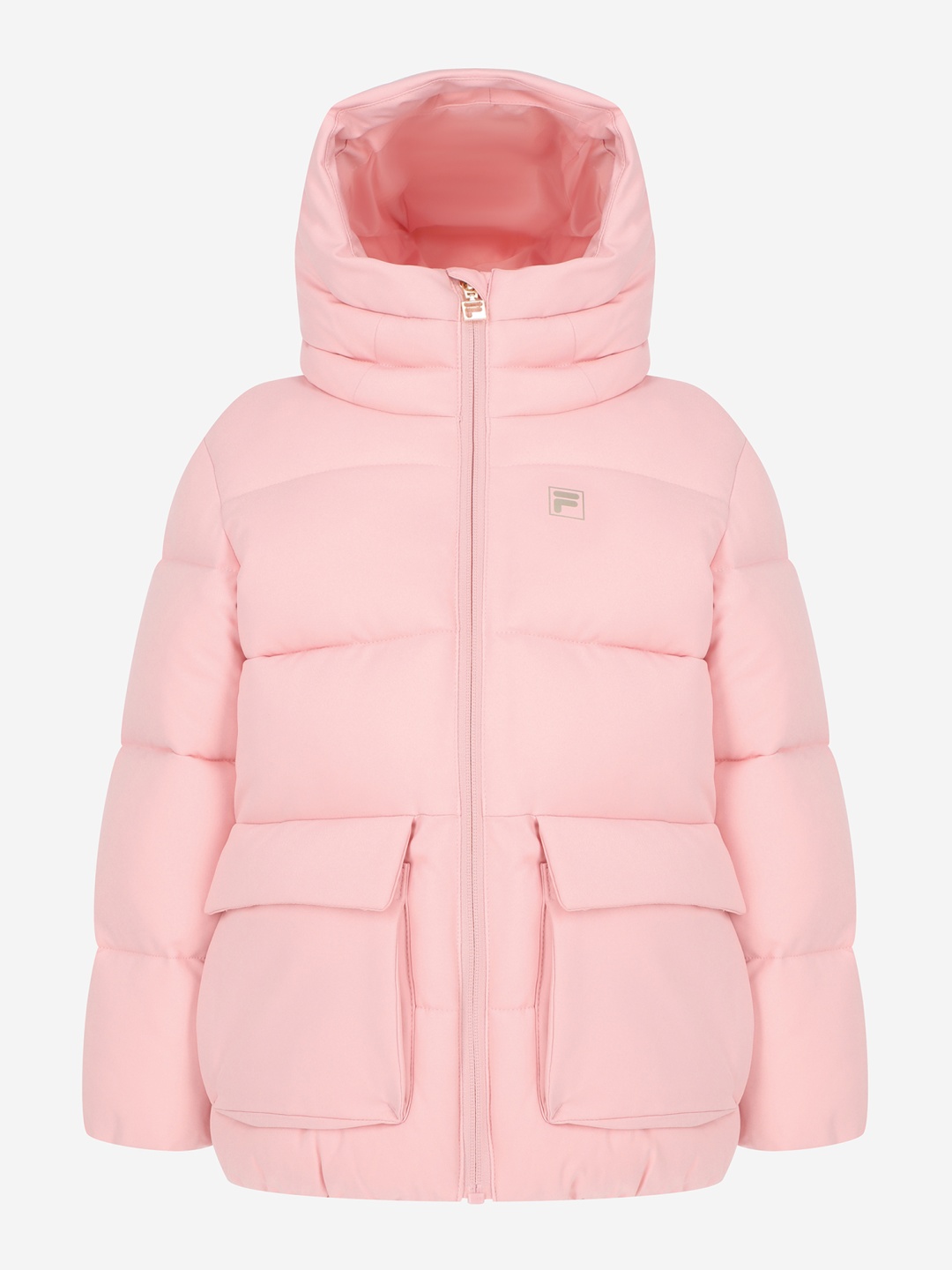 Пуховик FILA розовый