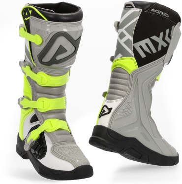 Acerbis X-Team серый, желтый, черный RU 45