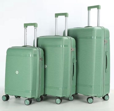 Комплект чемоданов TRAVEL Time SAKEN-GL01 полипропилен 220 л зеленый