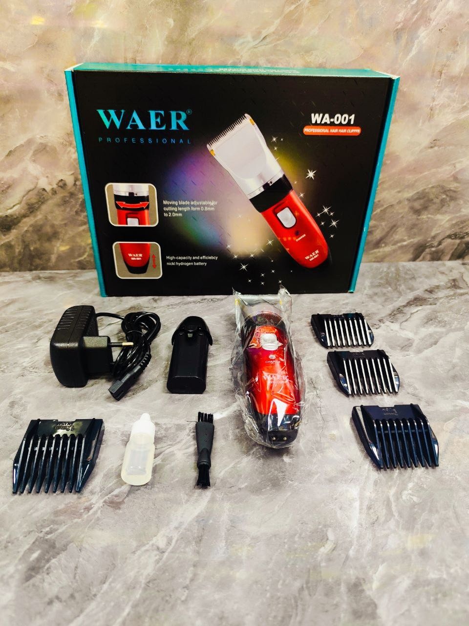 Waer машинка для стрижки WA-001 мультиколор