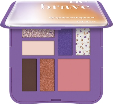 PUPA тени прессованные Palette S Life In Color 002 Purple