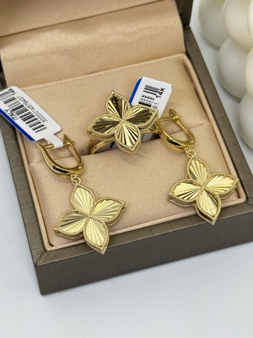 Exclusive Italy JANARA GOLD вес 6.49 г золото, без вставок