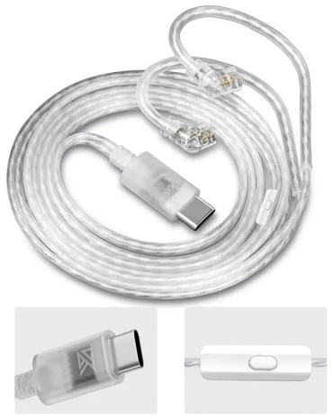 Кабель Knowledge Zenith QDC 0.75 mm - USB Type-C 1.2 м