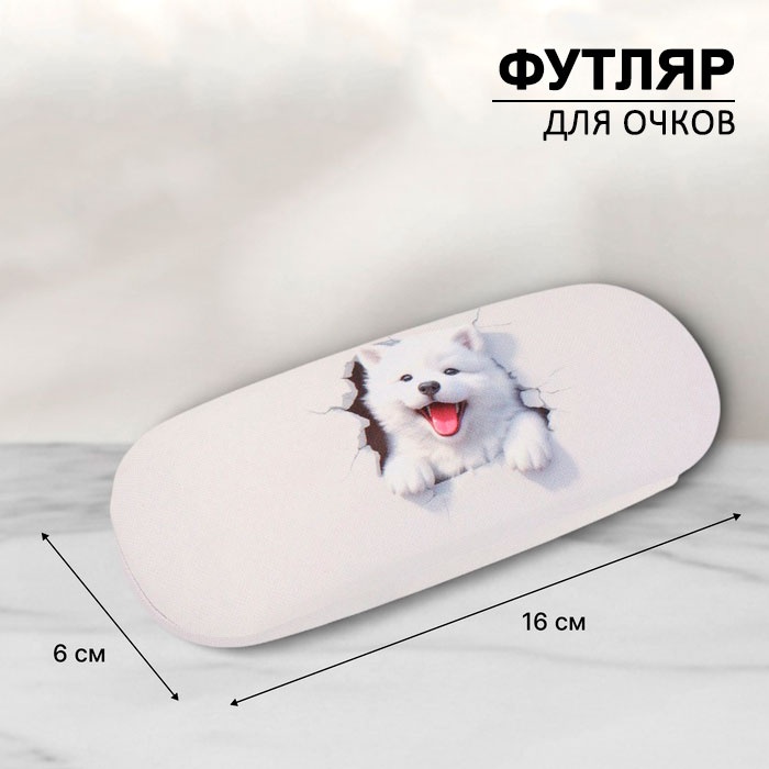 Жесткий футляр Выбражулька искусственная кожа, 4 x 16 см мультиколор