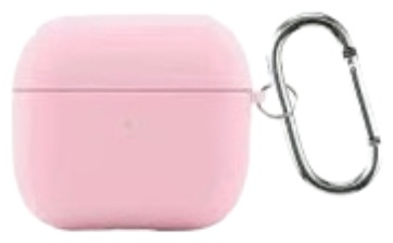 Чехол для Apple AirPods 4 розовый
