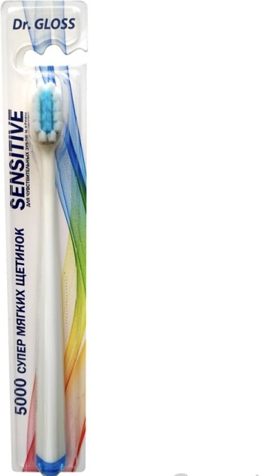 Gloss Sensitive зубная щетка мягкая 1 шт