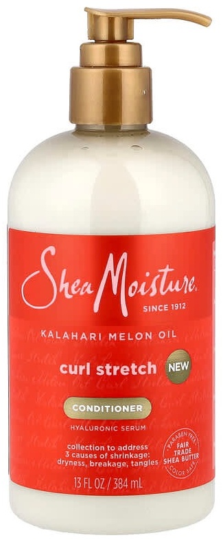 SheaMoisture кондиционер, для выпрямления локонов, масло калахарской дыни, 384 мл кондиционер 384 мл
