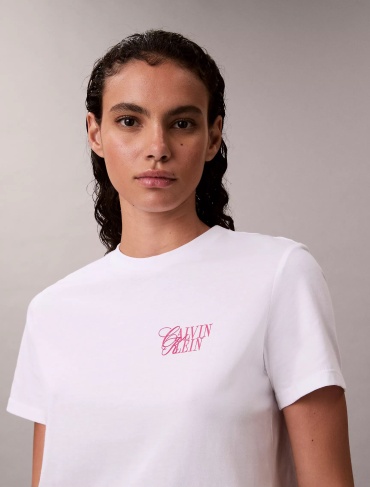 Футболка Calvin Klein белый, мультиколор