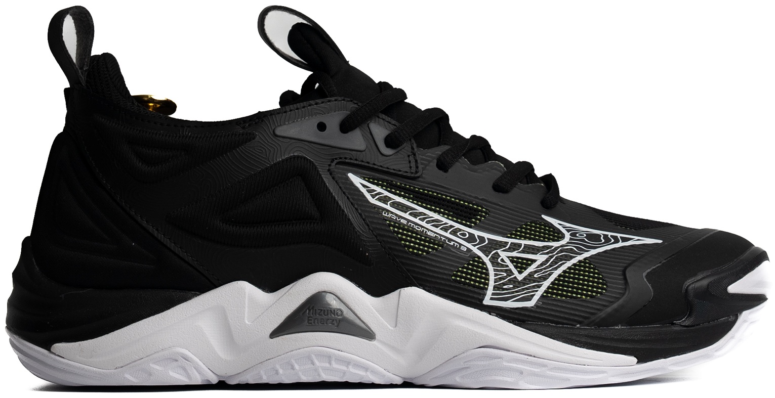 Кроссовки Mizuno MIZUNO WAVE MOMENTUM 3 MID белый, черный