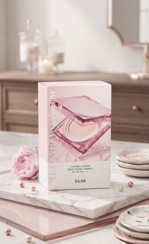 CLIO Увлажняющий тональный кушон Kill Cover Mesh Glow Cushion кушон оттенок 3 Linen (*21) 15 г