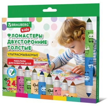 Фломастер Brauberg 12 шт