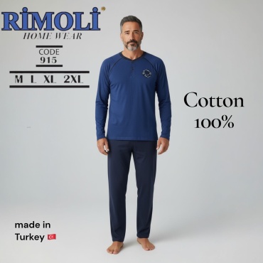 Пижама Rimoli синий, темно-синий