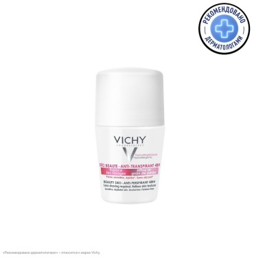 Vichy Шариковый дезодорант-антиперсперант обеспечивающий 24-часовой эффект, 50 мл