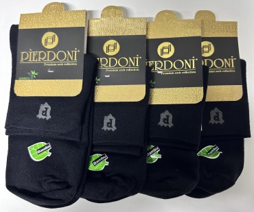 Носки PIER DONI 4 пары черный 40/44