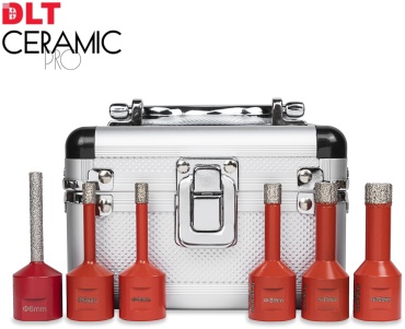 DLT Ceramic Pro набор №8/1, арт.1084 алмазная D 6 мм, 8 мм, 10 мм, 12 мм, 6 шт
