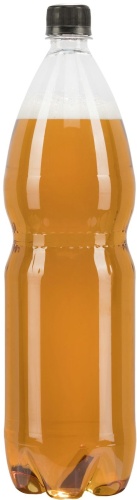 DRAFT&CRAFT пиво Fox Beer нефильтрованное, крафтовое, средне-янтарное 4.5% 1 л