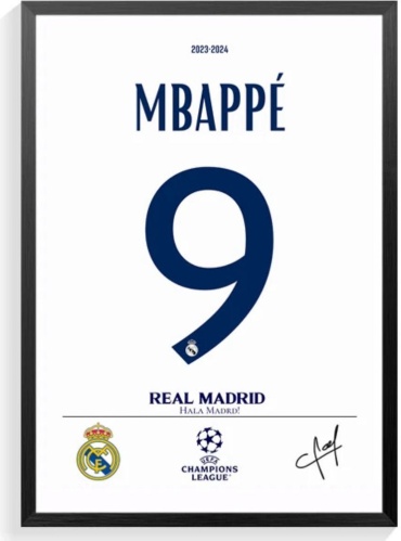 Talasprint картина Футбол Mbappe 50x70 см
