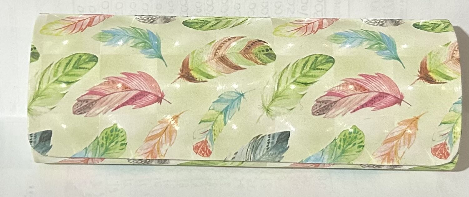 Жесткий футляр искусственная кожа, 6 x 16 см мультиколор