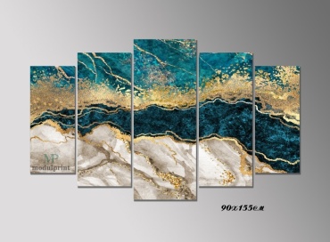 MP modulprint модульная картина Абстракция 155x90 см