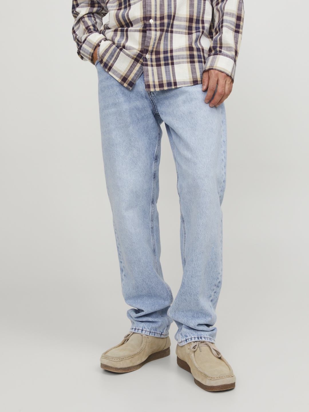Джинсы свободного кроя Jack&Jones голубой