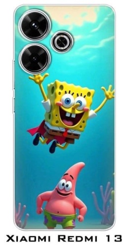 Чехол для Xiaomi Redmi 13 рисунок