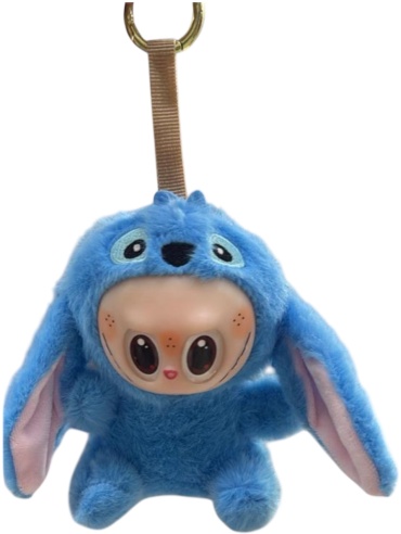 Игрушка-подвеска ALL-TOP Labubu “Стич”, 14 см