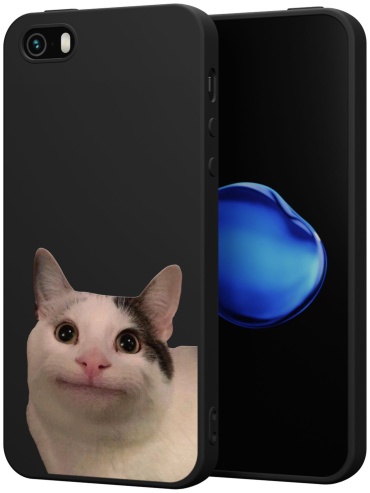 Чехол Mcover для Apple iPhone 5, iPhone 5S, iPhone SE рисунок