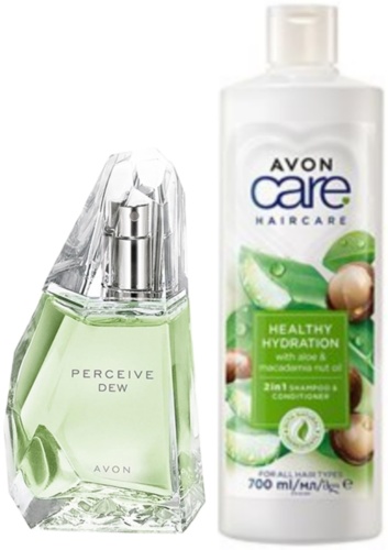 Avon Percieve Dew парфюмерный набор 50 мл, для женщин