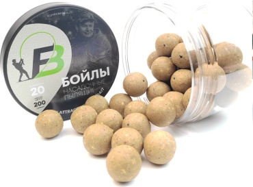 Fishing Band Бойлы насадочные растворимые Tiger Nut 20 мм 200 гр 0161 тигровый орех 0.2 кг