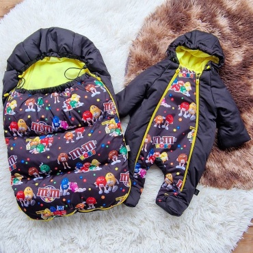 Комплект LeoRi KIDS черный, желтый