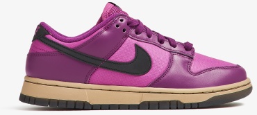 Кроссовки Nike Dunk Low(viotech / black / hot fuchsia / khaki) фиолетовый