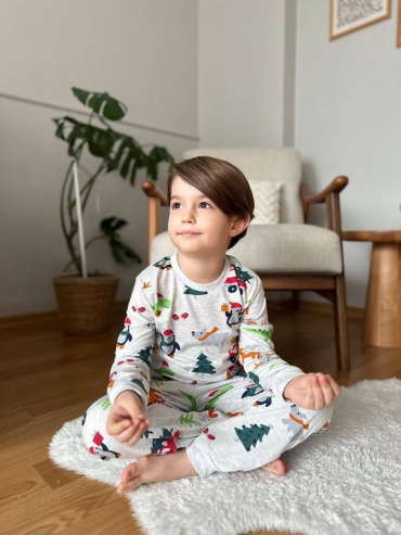 Пижама Kocak kids Человек-паук красный, серый