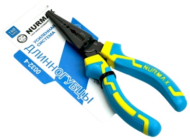 Nurmax длинногубцы 0032-4 160 мм