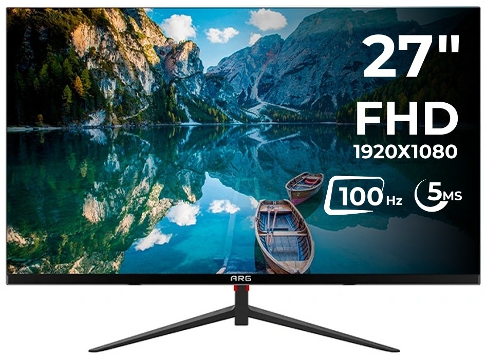 Монитор 27" ARG M27Y1F2526 черный