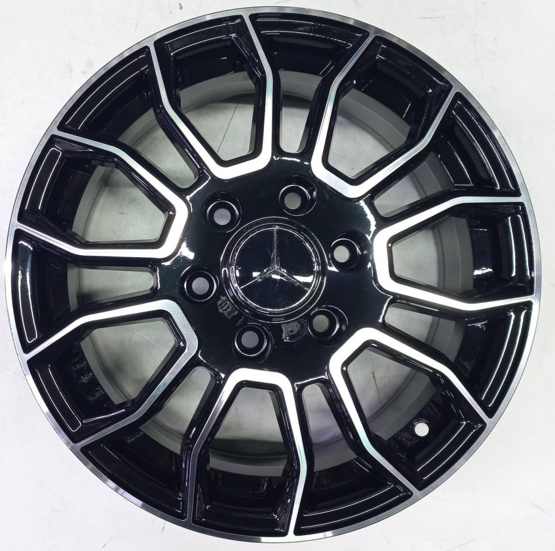 Mercedes-Benz Mercedes Benz 2449 7x16/6x130 D84.1 ET50 4 диска черный, серебристый