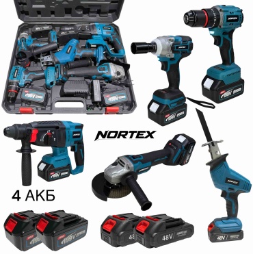 Наборы электроинструментов Nortex TEX-4v1L-SABMINI 5 в 1