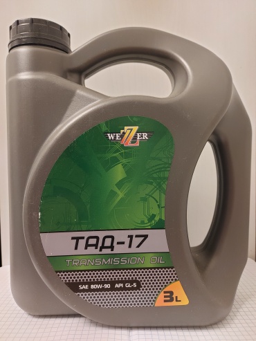 Масло полусинтетическое WEZZER ТАД-17 3 л